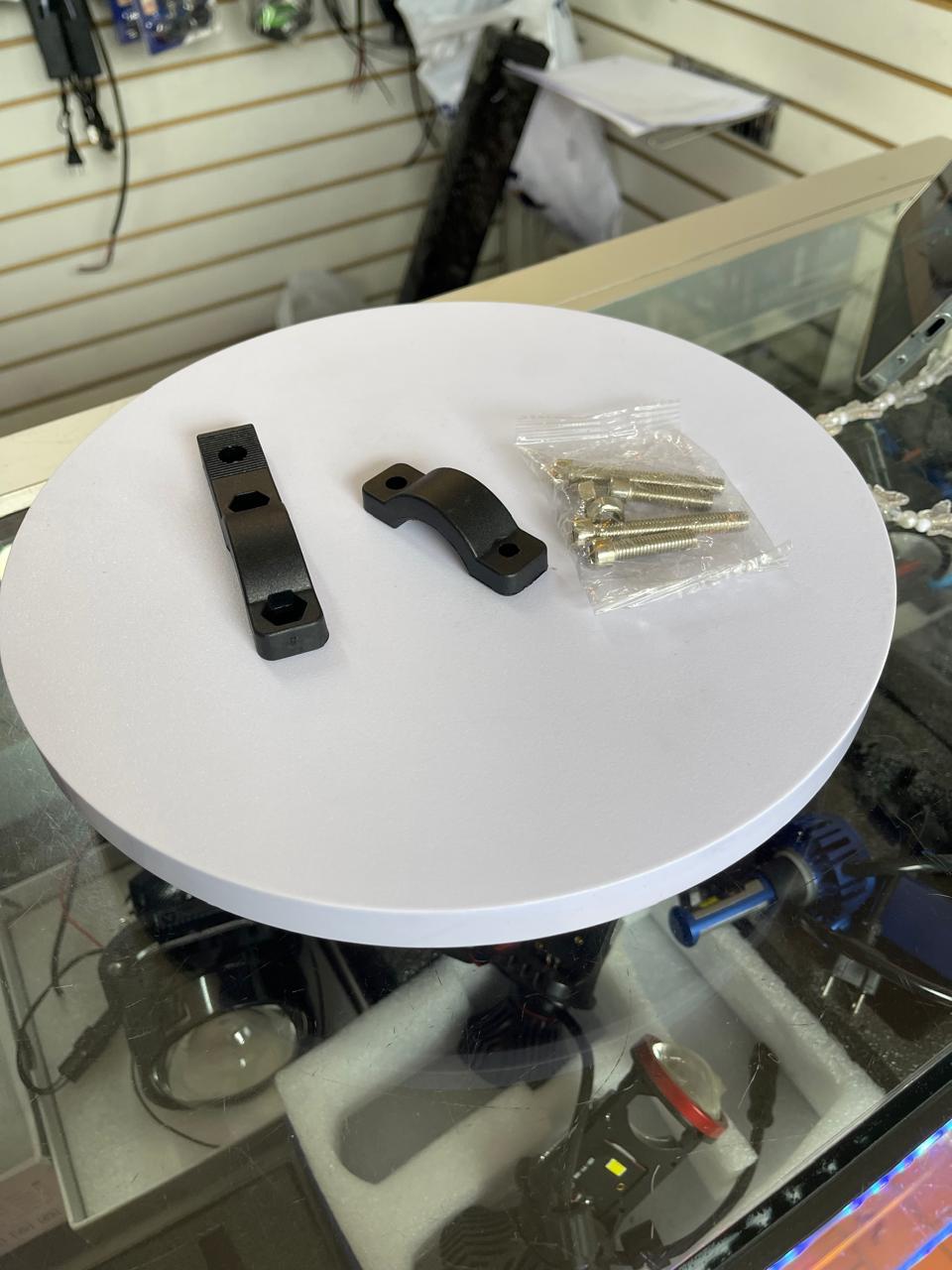 Miniatura 4 de par de soportes defensa moto